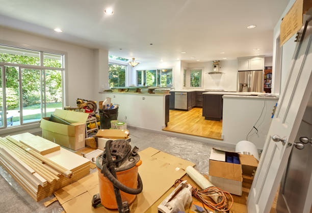 Professional Kitchen Flooring technician working in Woodstock, VA
